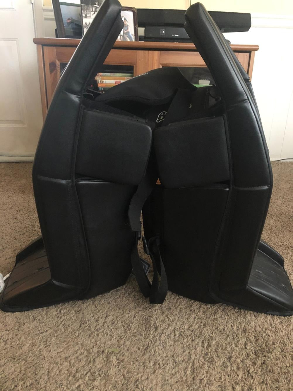 Black New Senior 34" Brian's NetZero Goalie Leg Pads